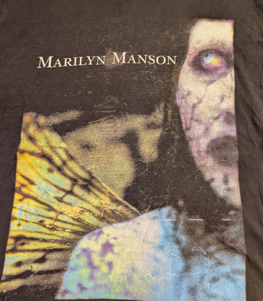 1995 Marylin Manson "Zombie" shirt - Size XL