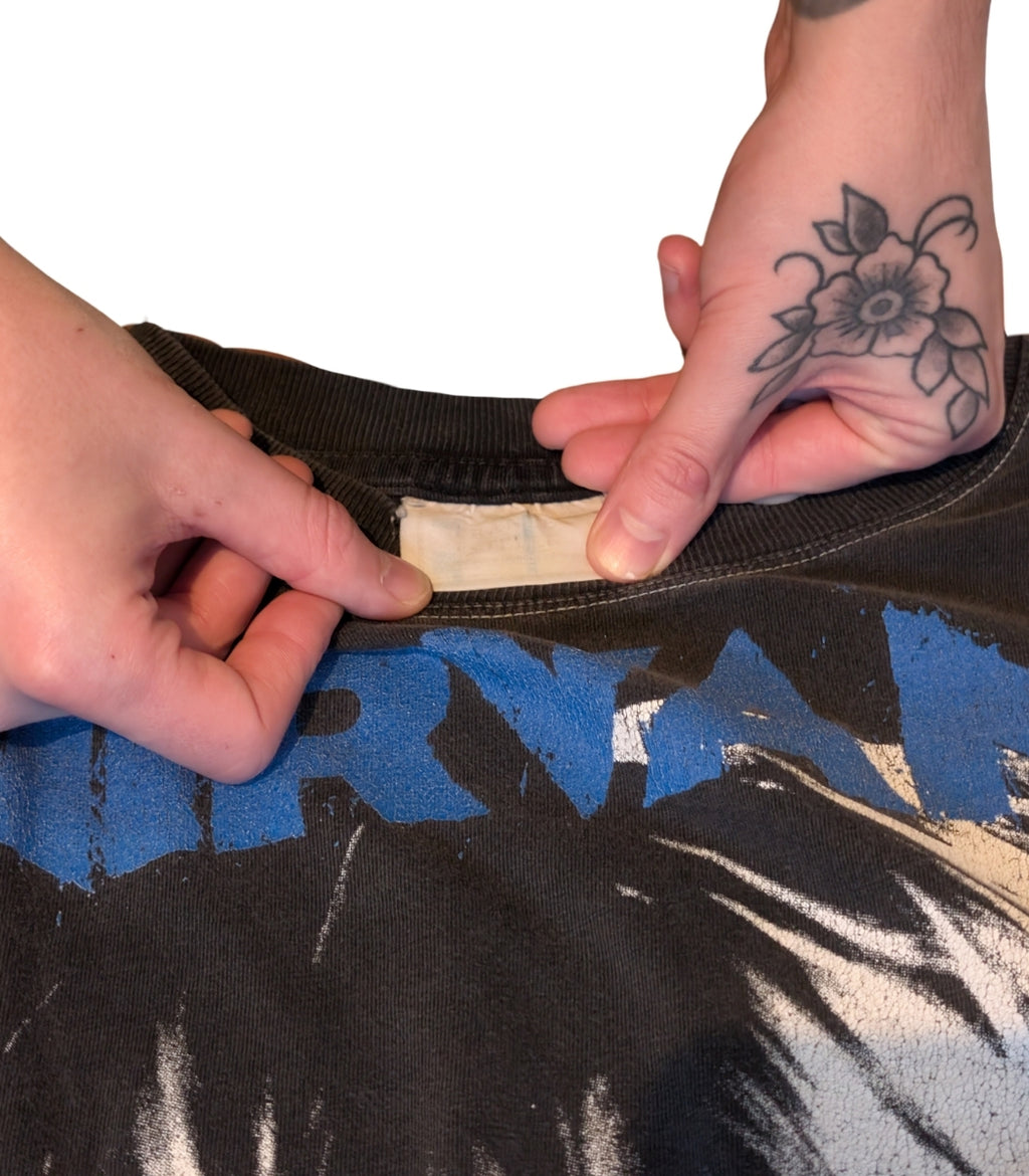 1990s Nirvana European Bootleg Longsleeve – Size XL