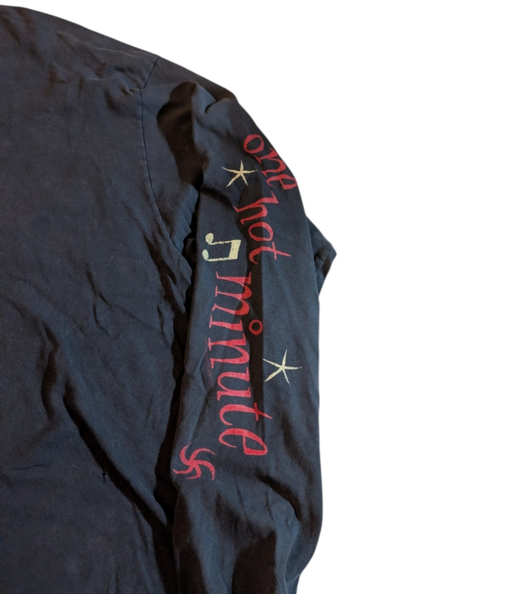 vintage 1996 red hot chili peppers "One hot minute world tour" longsleeve - Size  XL