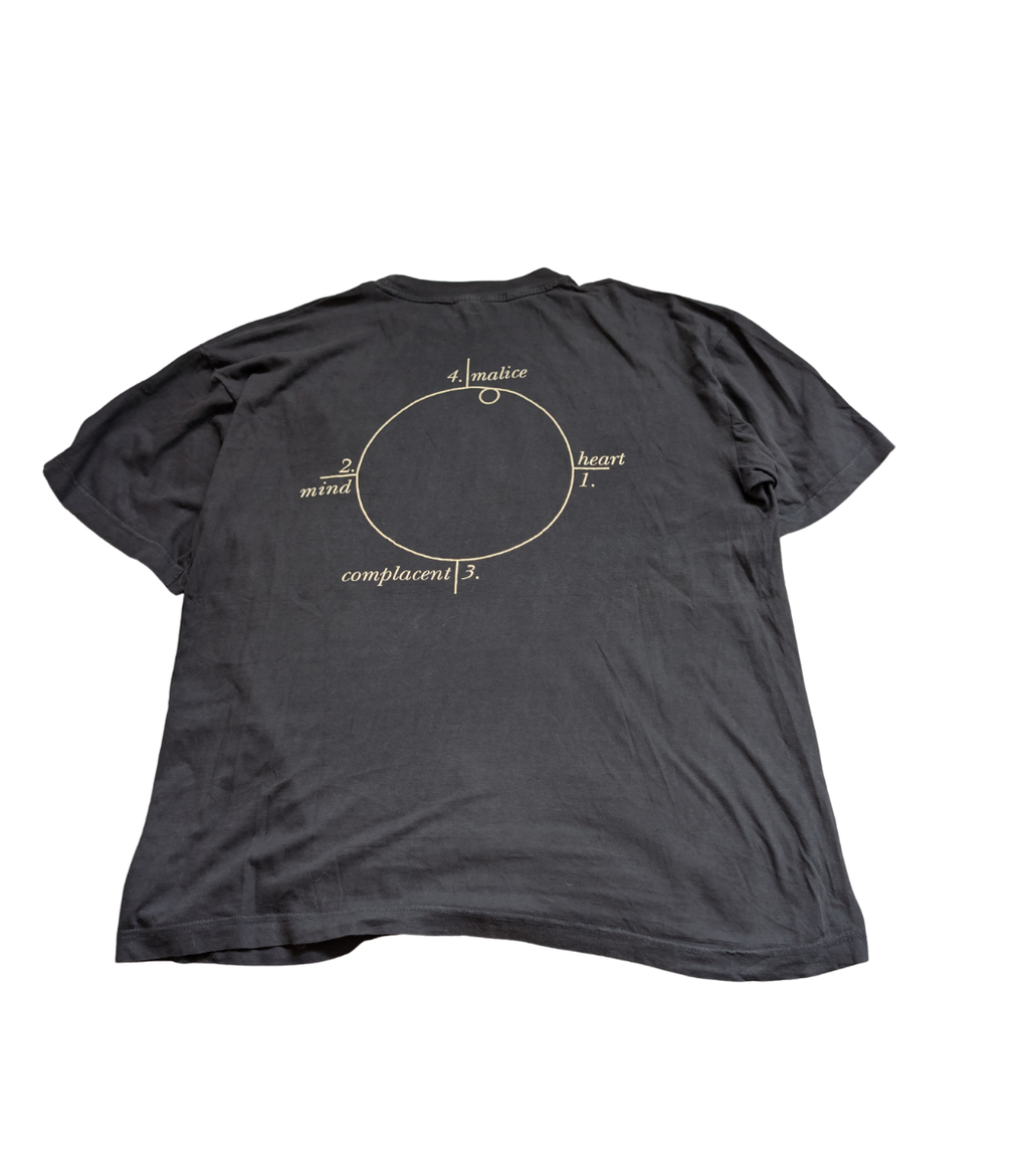 1995 Marylin Manson faded "Zombie" shirt - Size XL