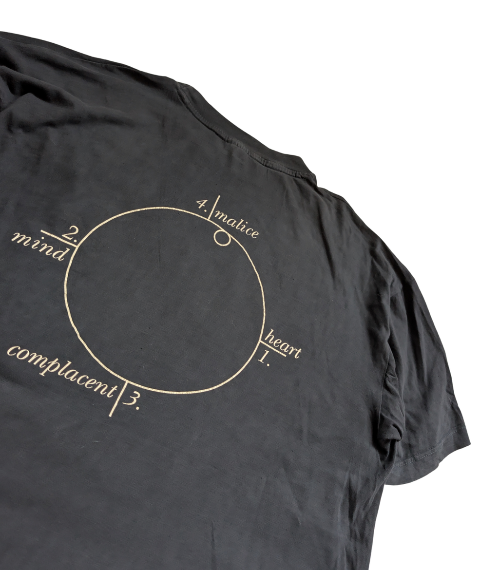 1995 Marylin Manson faded "Zombie" shirt - Size XL