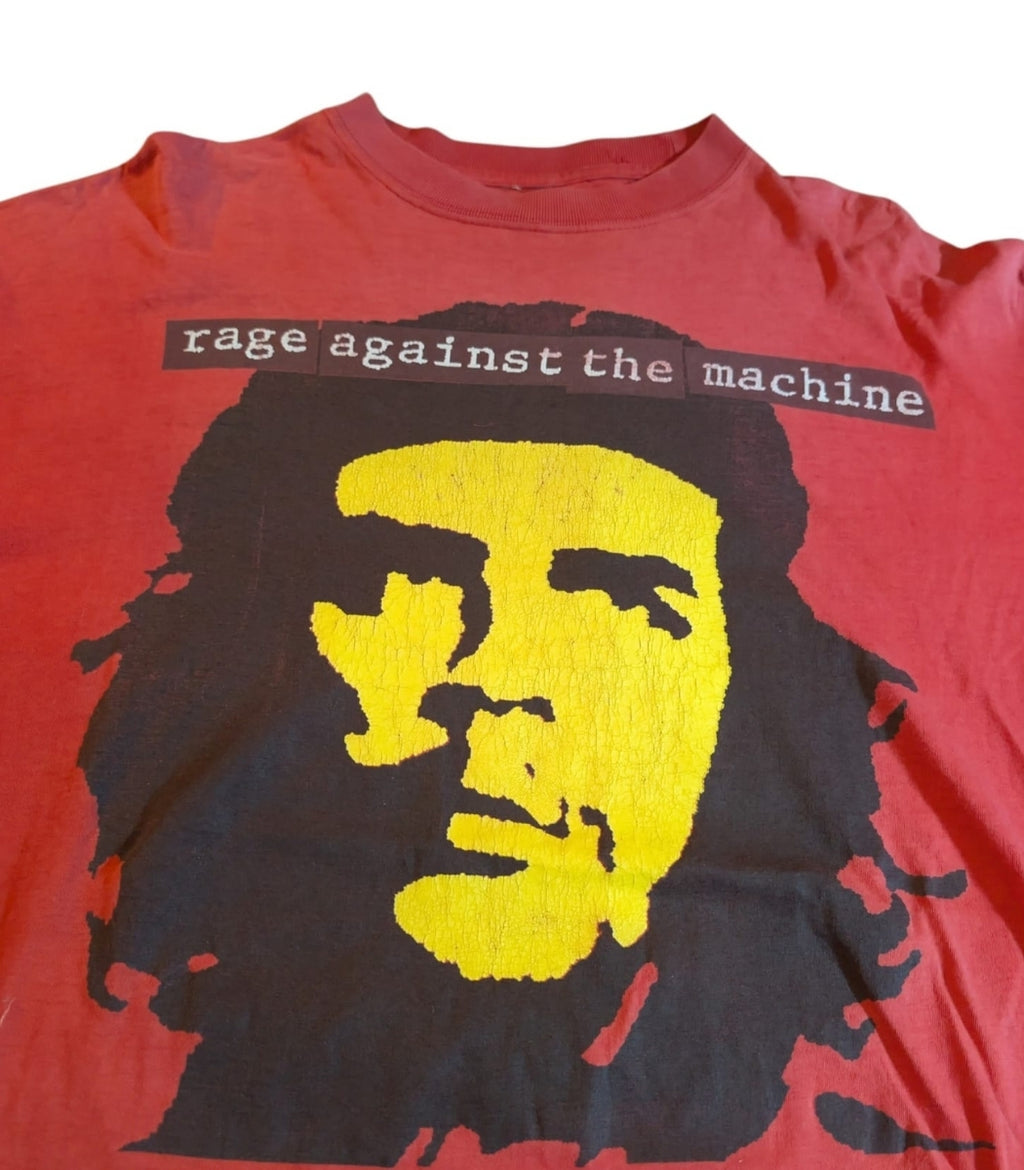 90s rage against the machine "Bombtrack" t-shirt - Size Large