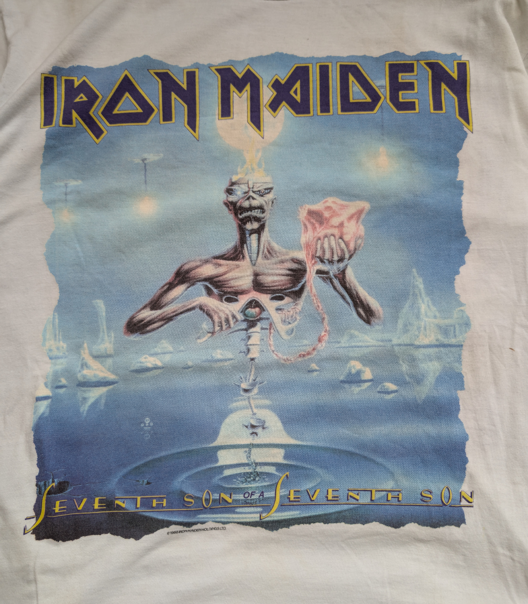 1988 Iron Maiden "Seventh son of a seventh son" - Size Large