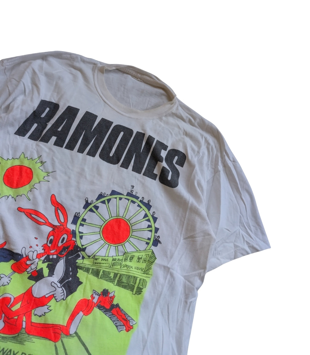 1988 Bootleg The Ramones “Hey Ho Let’s Go” Band T-Shirt – Size L