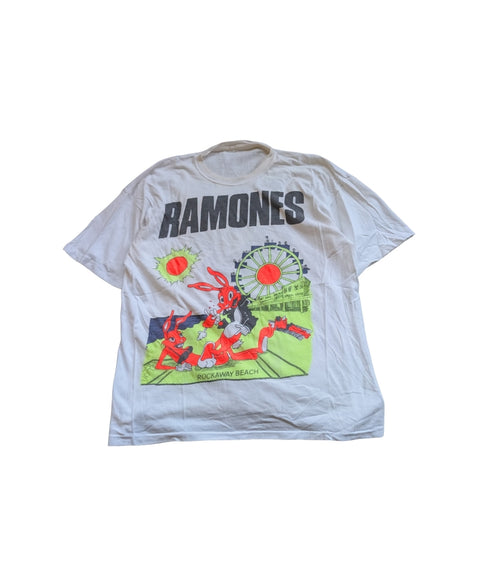 1988 Bootleg The Ramones “Hey Ho Let’s Go” Band T-Shirt – Size L