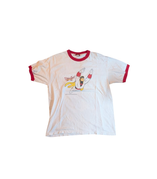 1990s Space Ghost ringer Cartoon Network T-shirt - Size XL
