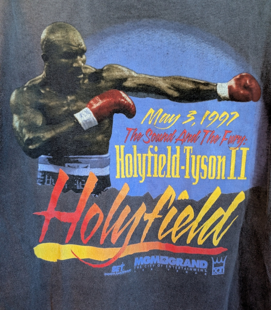 90s Holyfield vs. Tyson II T-Shirt — Large