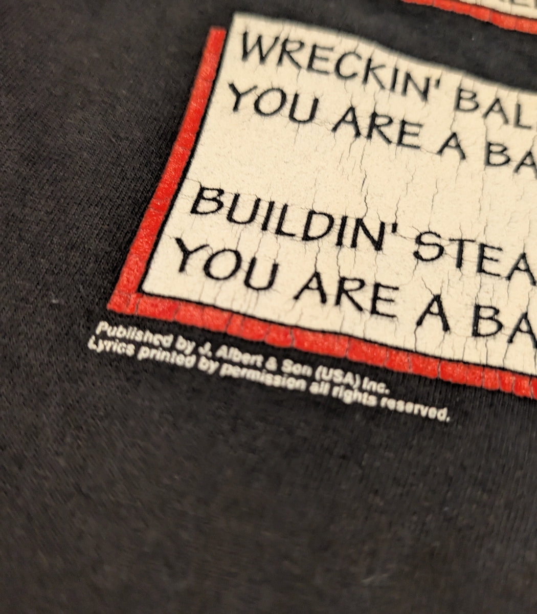 1995 AC/DC “Ballbreaker” Comic Vintage T-Shirt – Size XL