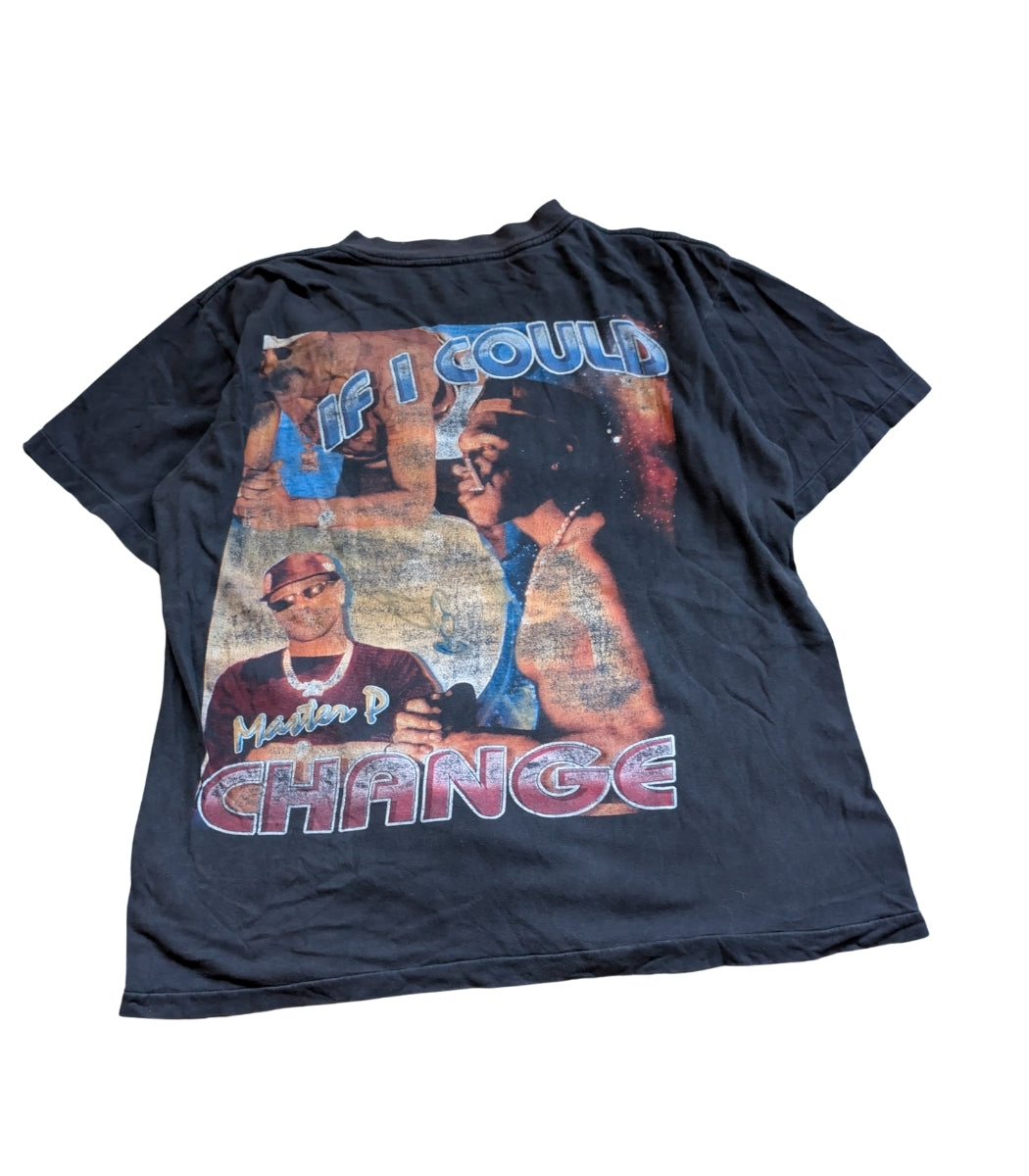 90s Master P “Ice Cream Man / If I Could Change” T-Shirt – Size XL