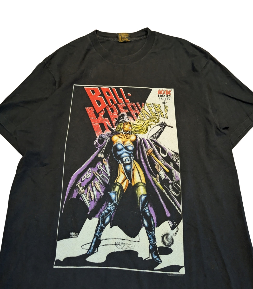 1995 AC/DC “Ballbreaker” Comic Vintage T-Shirt – Size XL