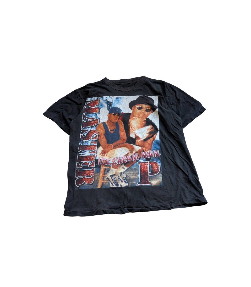 90s Master P “Ice Cream Man / If I Could Change” T-Shirt – Size XL