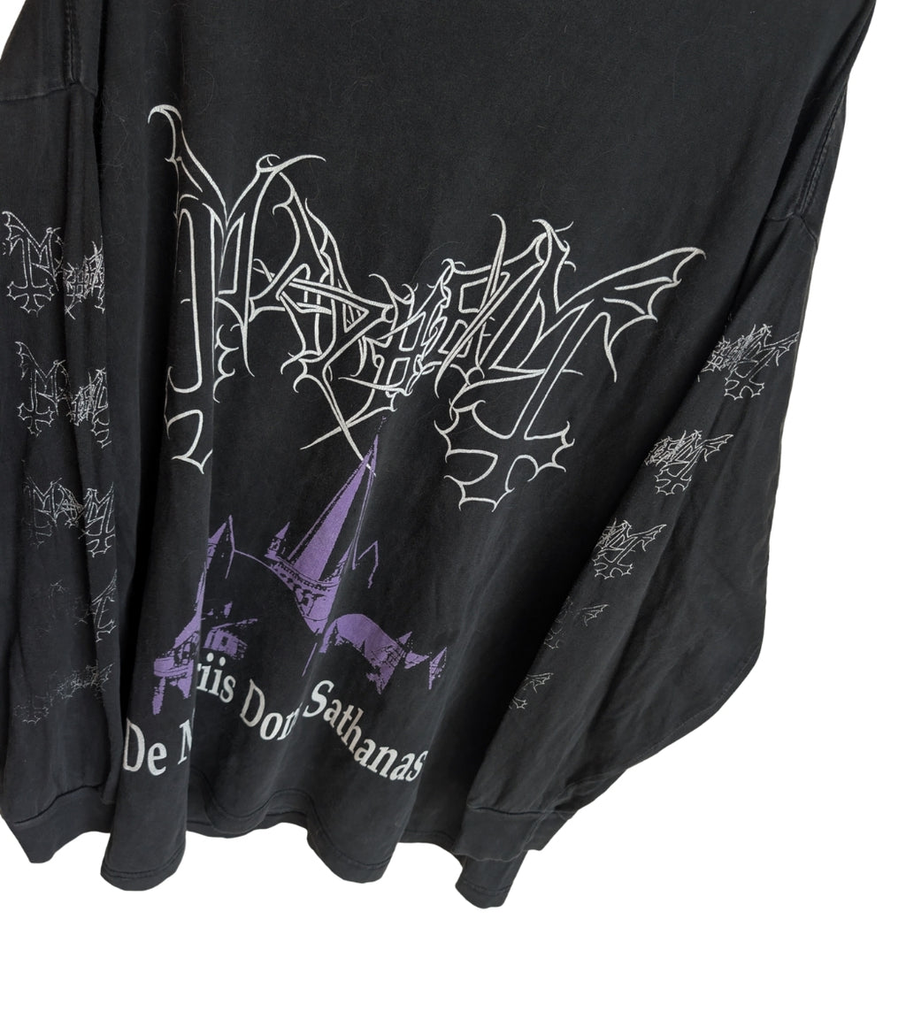 1994 Mayhem "De Mysteriis Dom Sathanas" Long Sleeve T-Shirt XL
