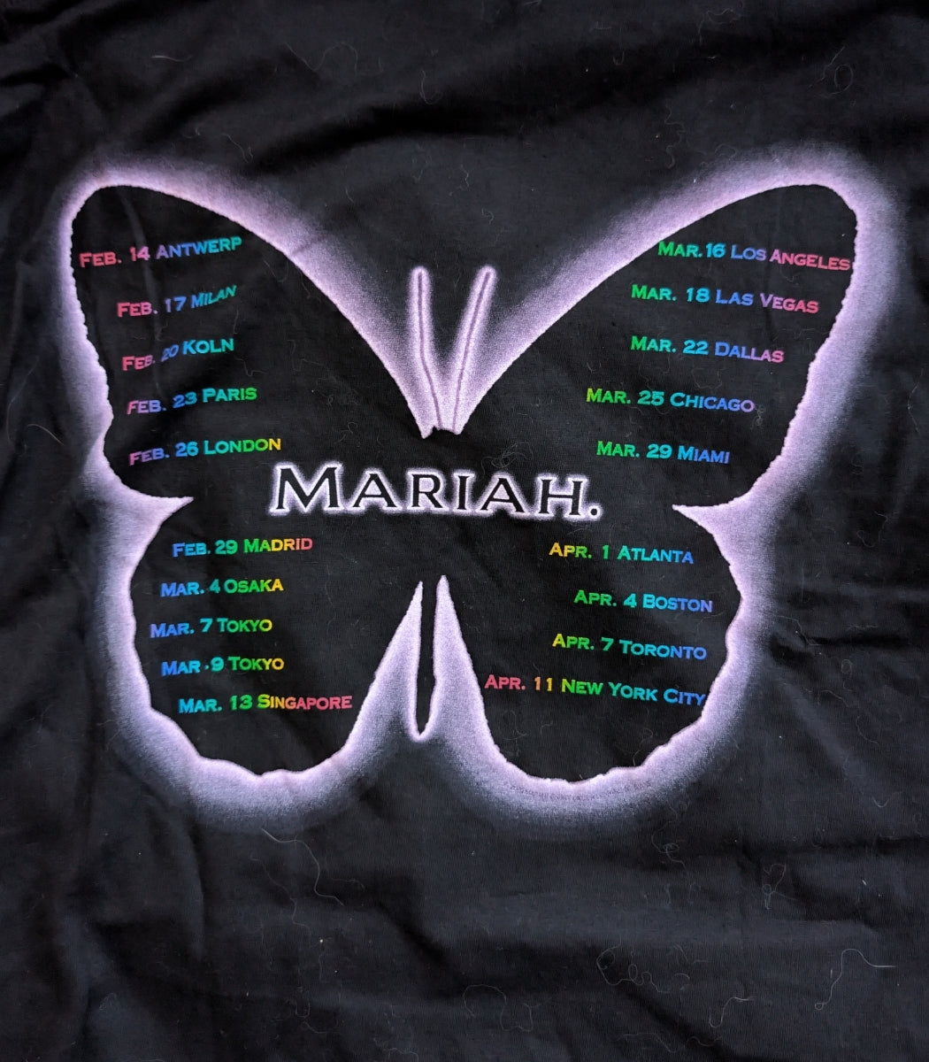 90s Mariah Carey Rainbow Tour T-Shirt – Size M