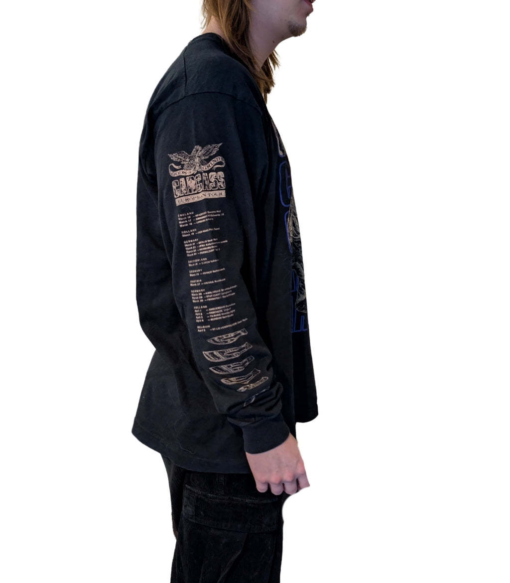 1991 Carcass Necroticism Tour Longsleeve – Size XL