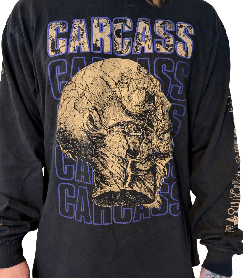 1991 Carcass Necroticism Tour Longsleeve – Size XL
