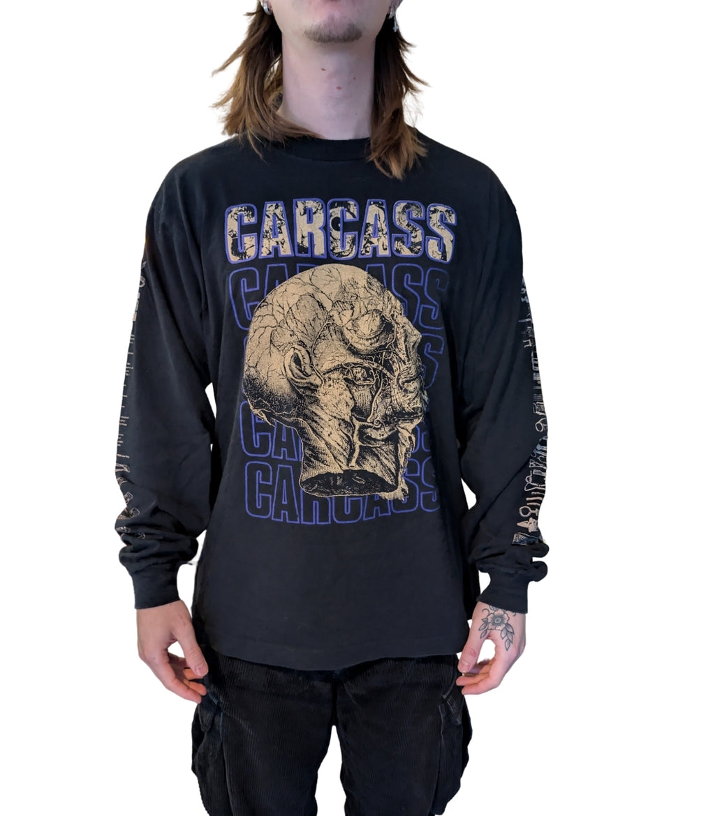 1991 Carcass Necroticism Tour Longsleeve – Size XL