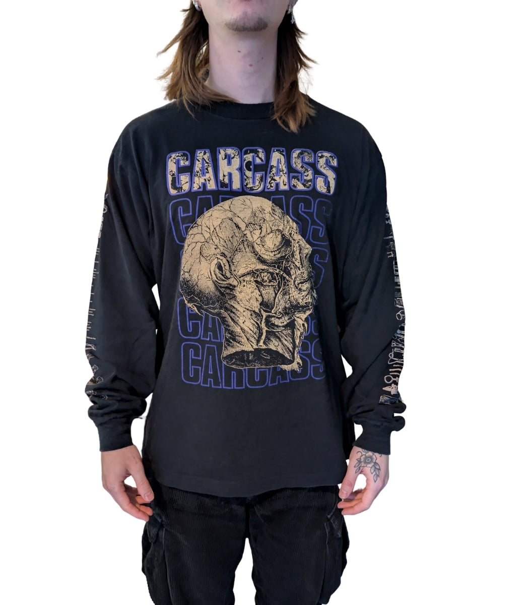 1991 Carcass Necroticism Tour Longsleeve – Size XL