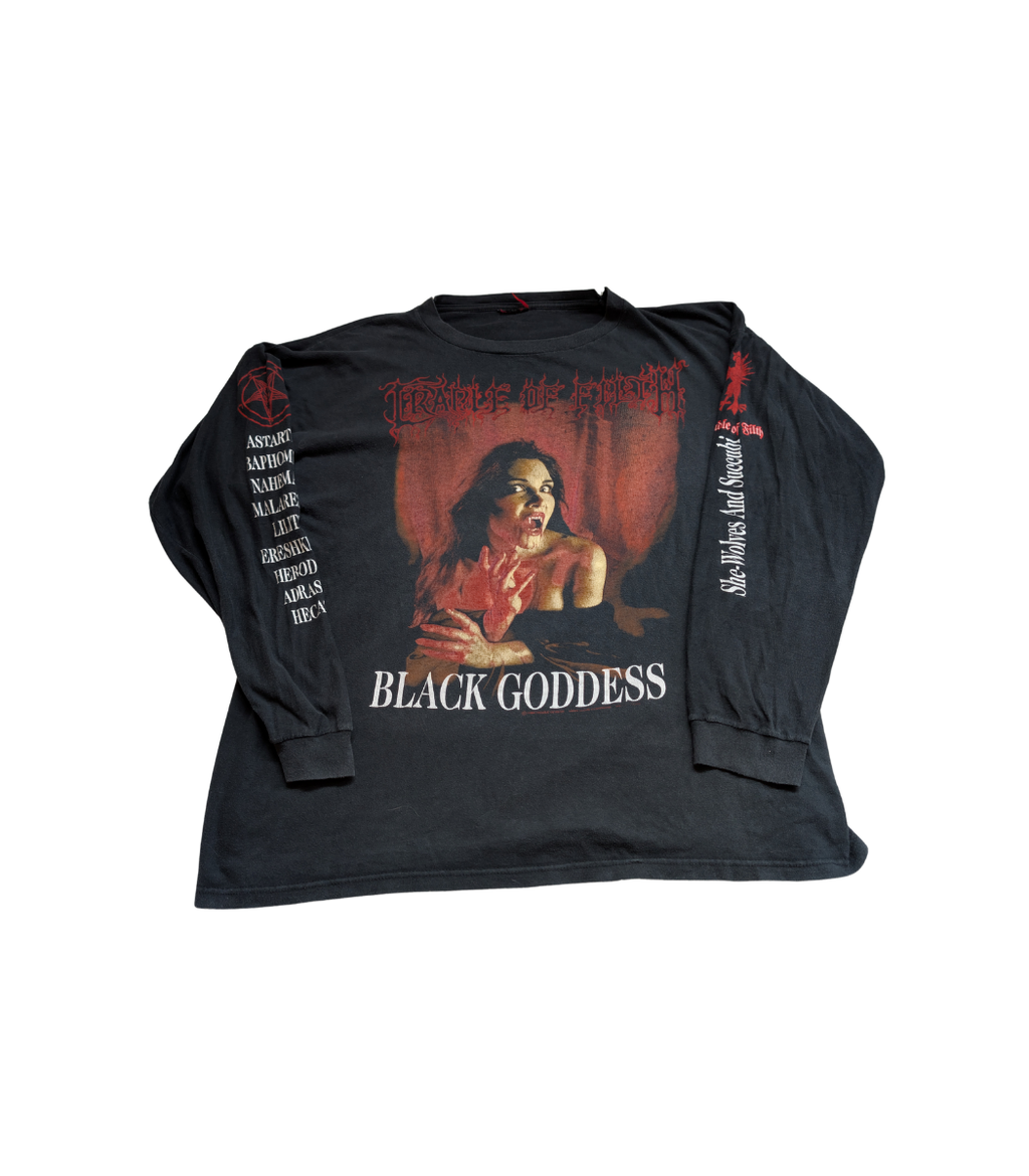1996 Cradle of Filth "Black Goddes" - Size Large