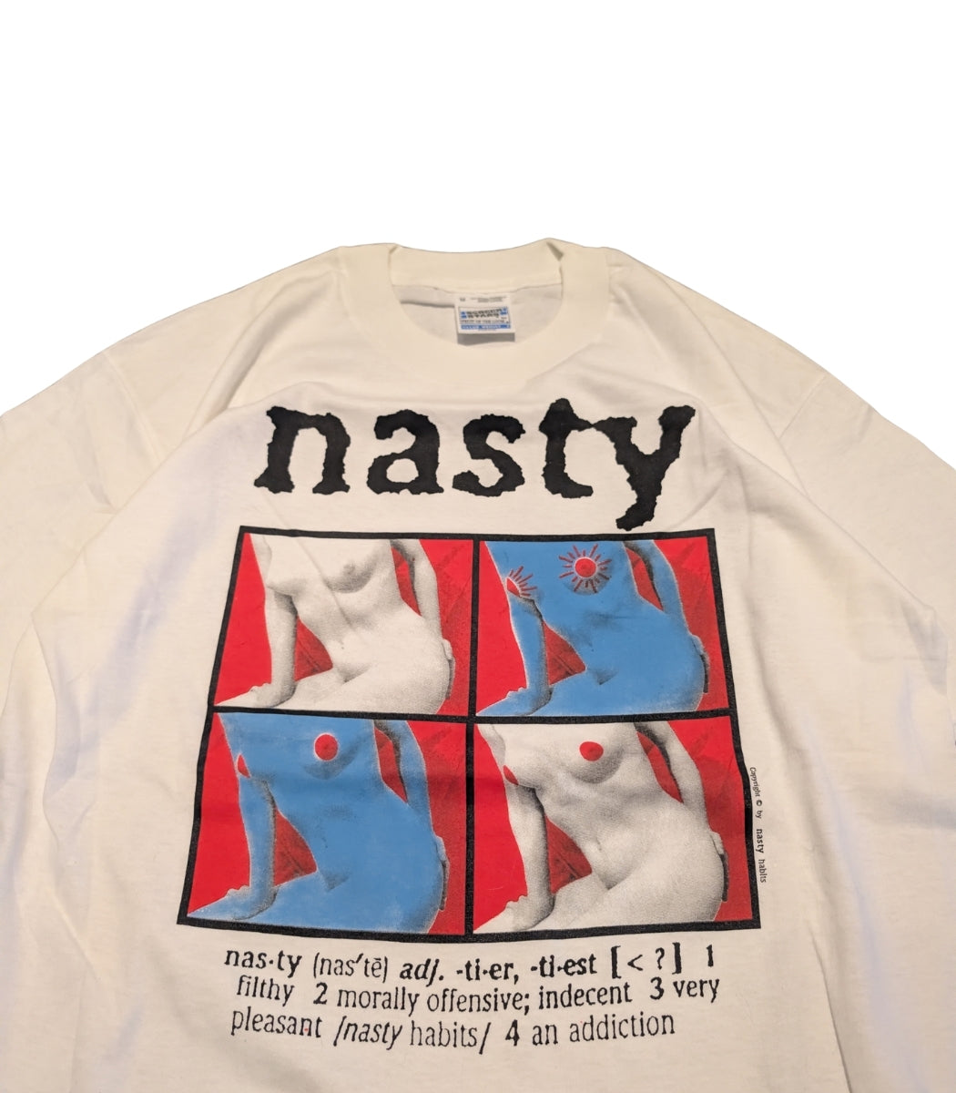 1990s Nasty Art Vintage Graphic T-Shirt – Size Medium