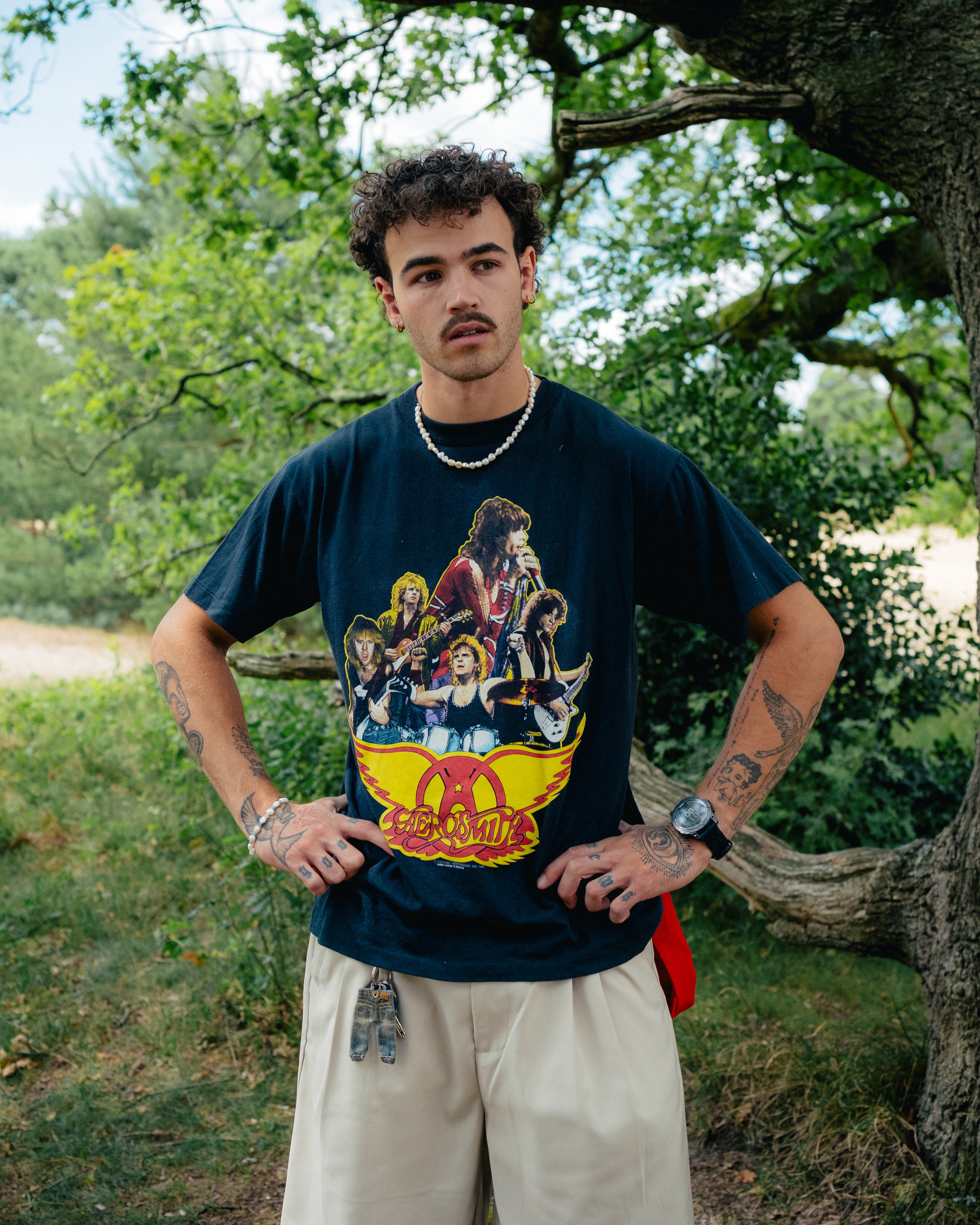 1988 Aerosmith – Walk This Way T-shirt – Size XL