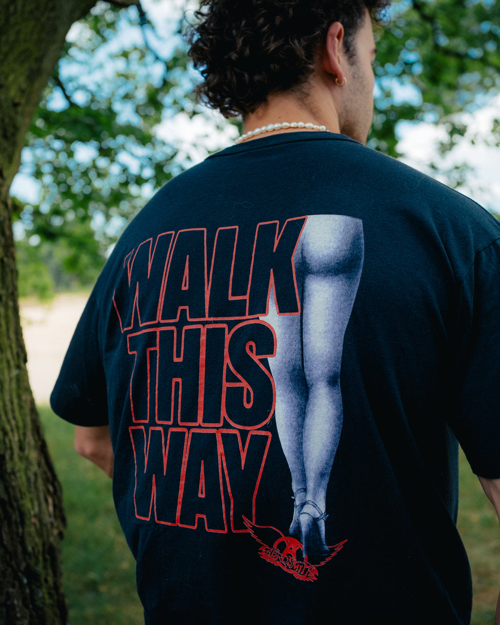 1988 Aerosmith – Walk This Way T-shirt – Size XL
