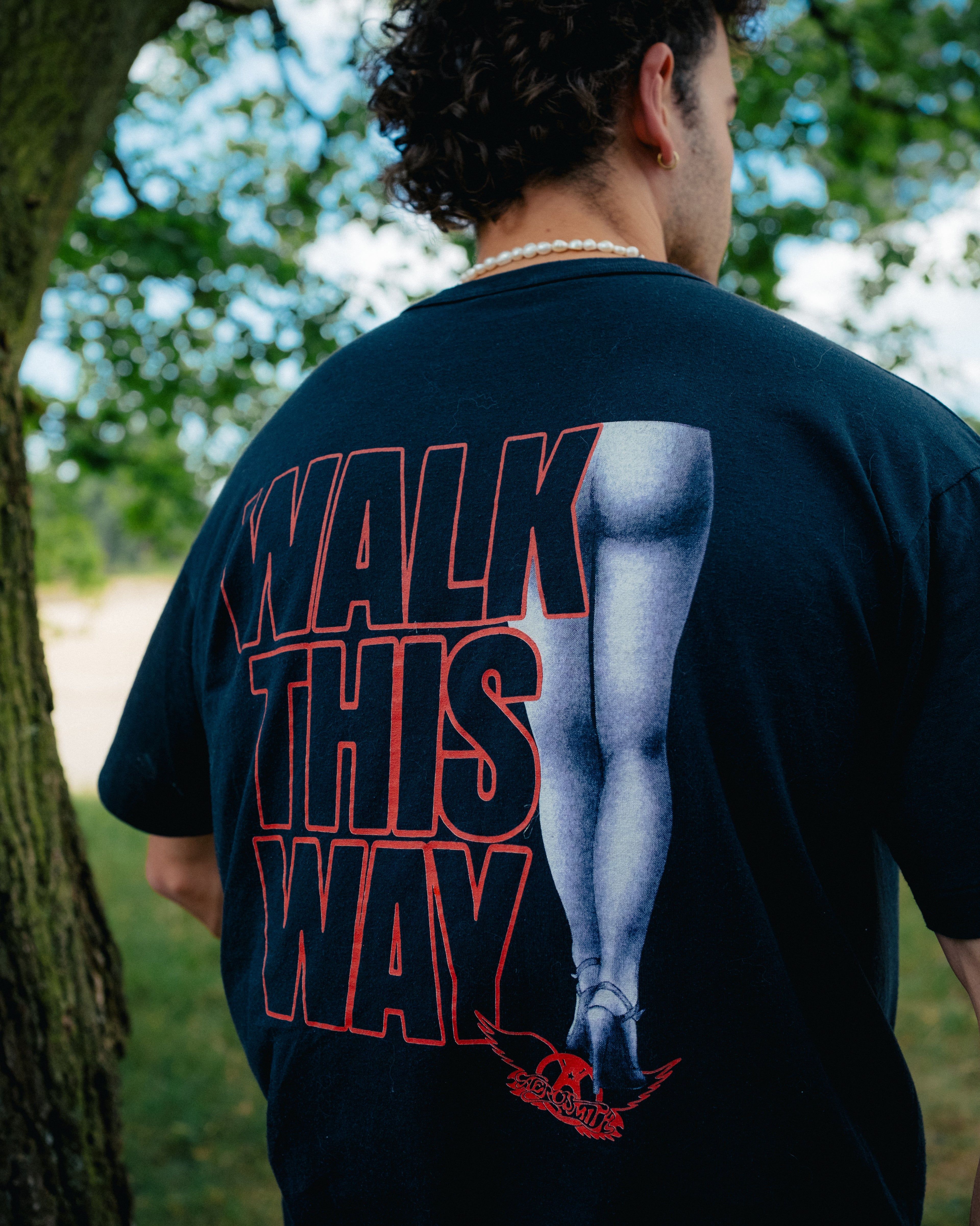 1988 Aerosmith – Walk This Way T-shirt – Size XL