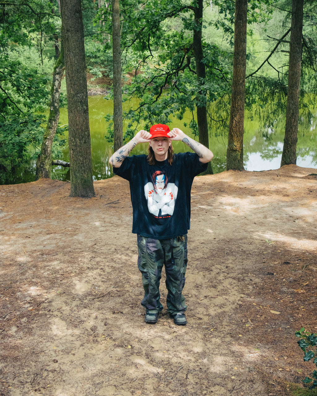 90s Marilyn Manson – “Rock Is Dead” T-Shirt (Mechanical Animals Era) – Size XL