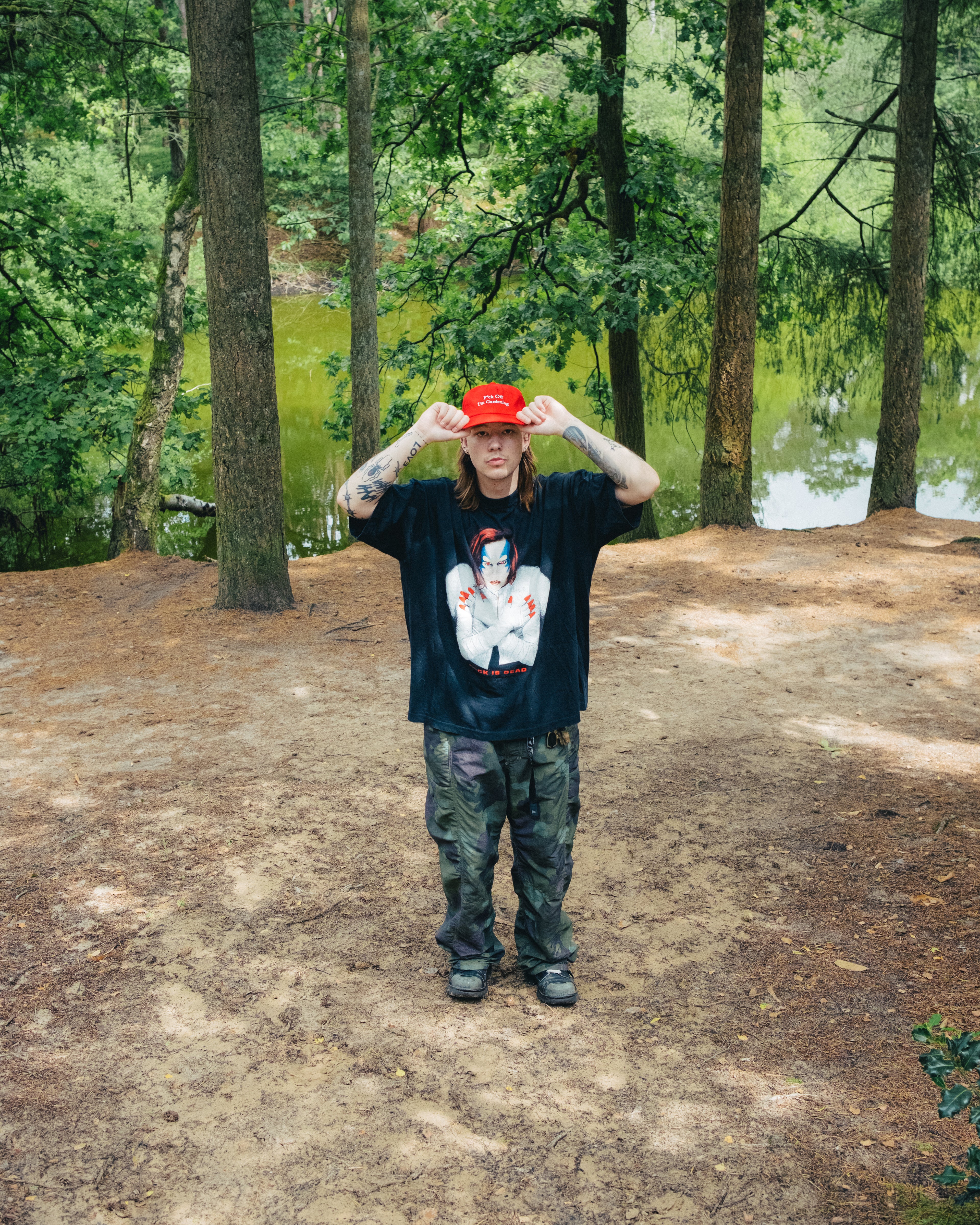 90s Marilyn Manson – “Rock Is Dead” T-Shirt (Mechanical Animals Era) – Size XL