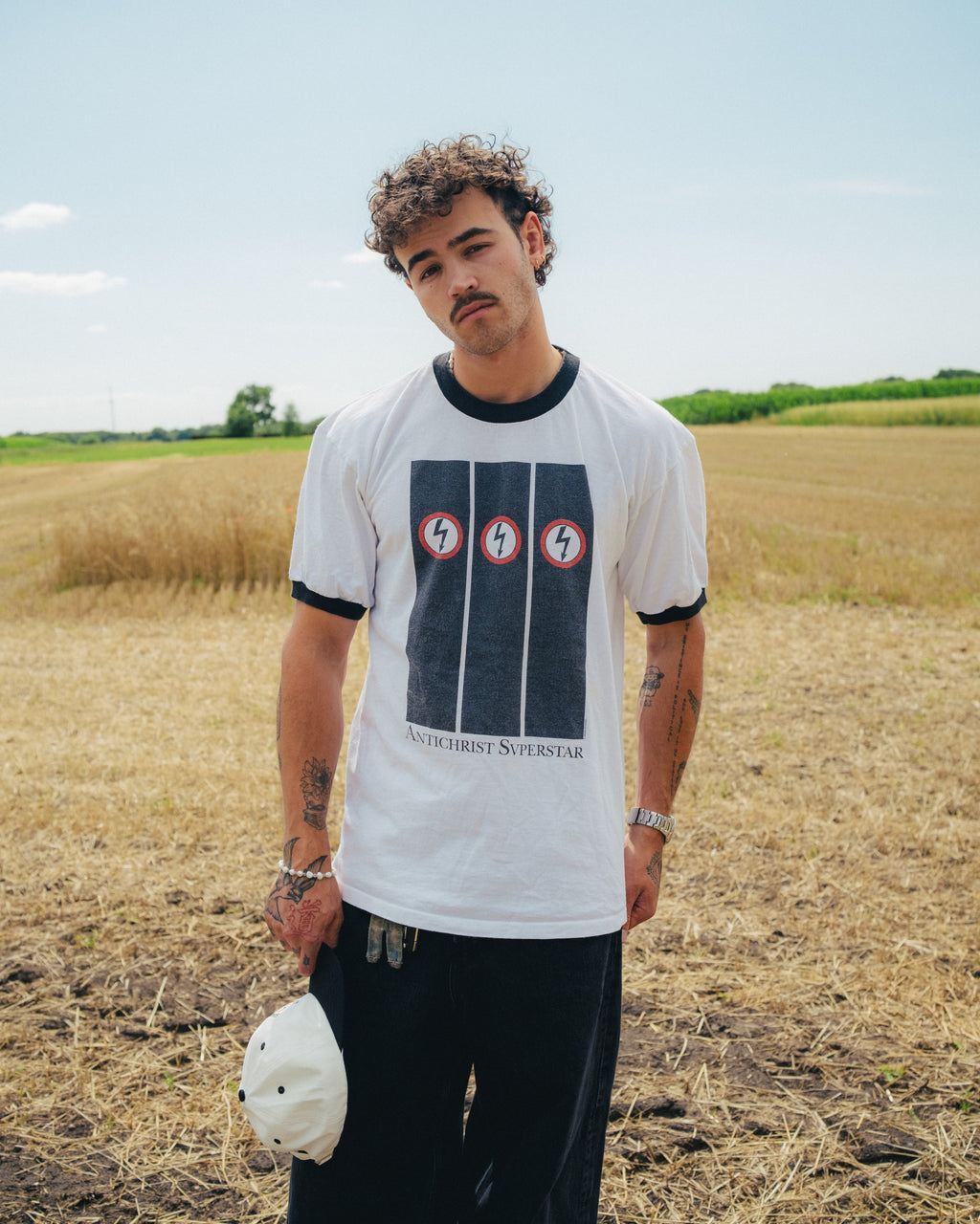 1996 Marilyn Manson – “Repent” Ringer T-Shirt – Size XL