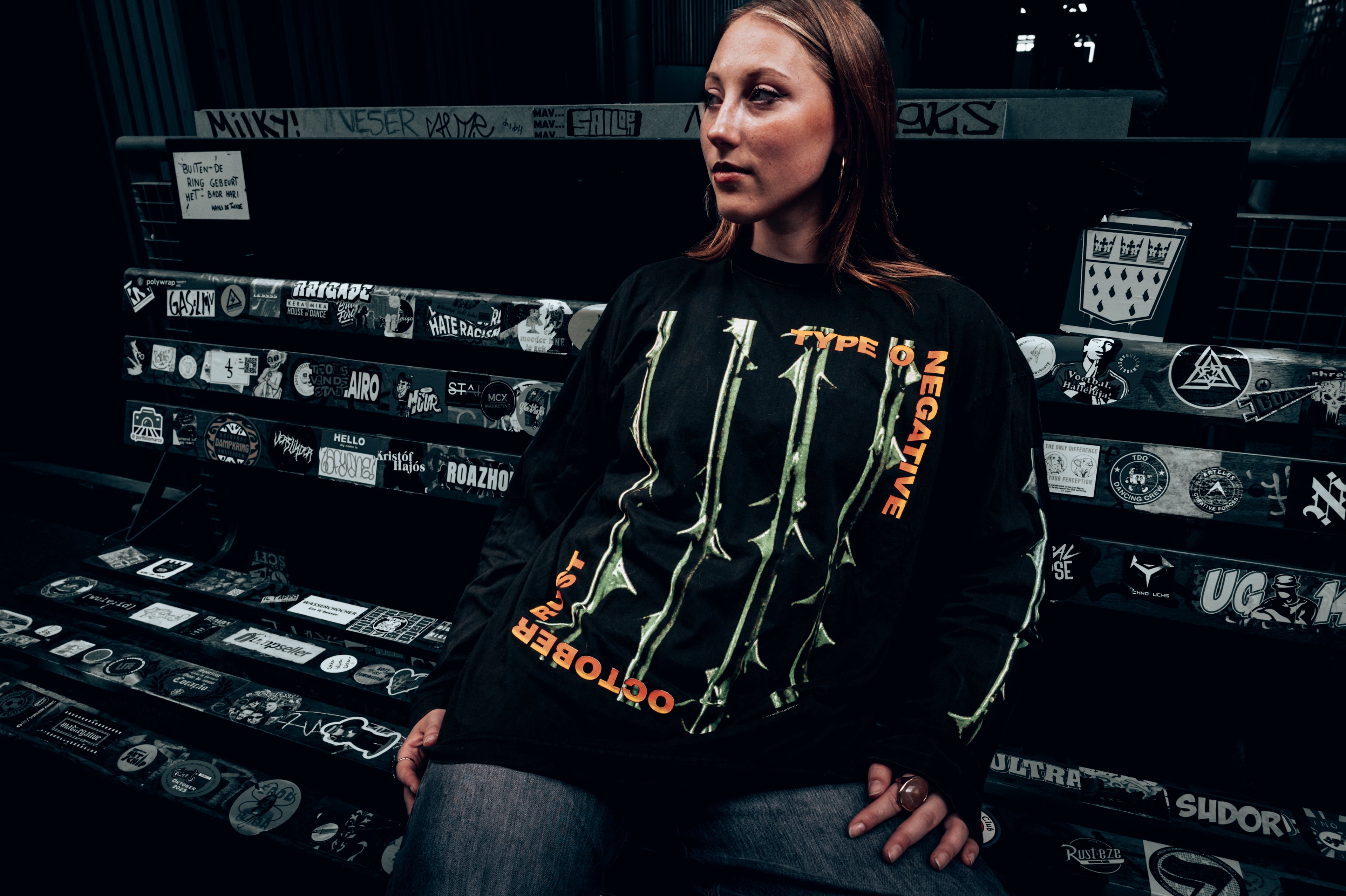 1990s Type O Negative "October Rust" Long Sleeve T-Shirt XL