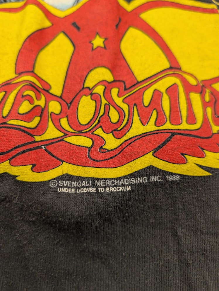 1988 Aerosmith – Walk This Way T-shirt – Size XL