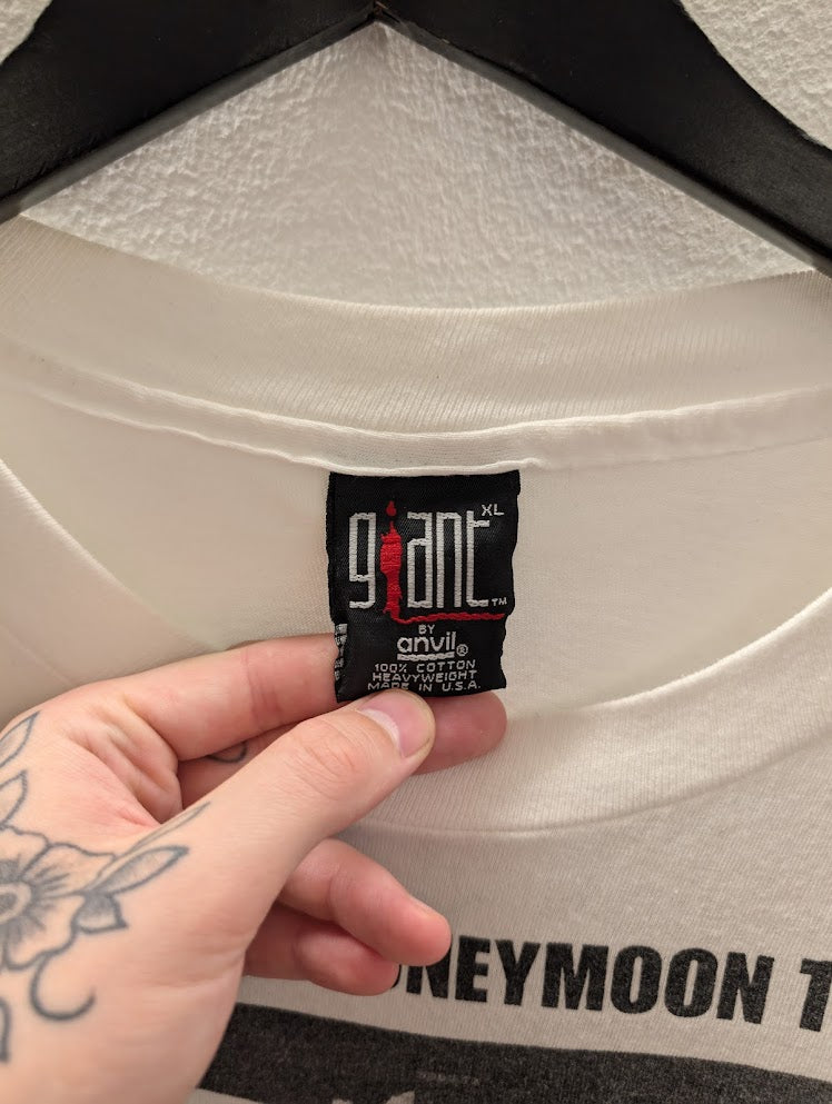 INXS – 1993 “Dirty Honeymoon” Tour T-Shirt – Size XL