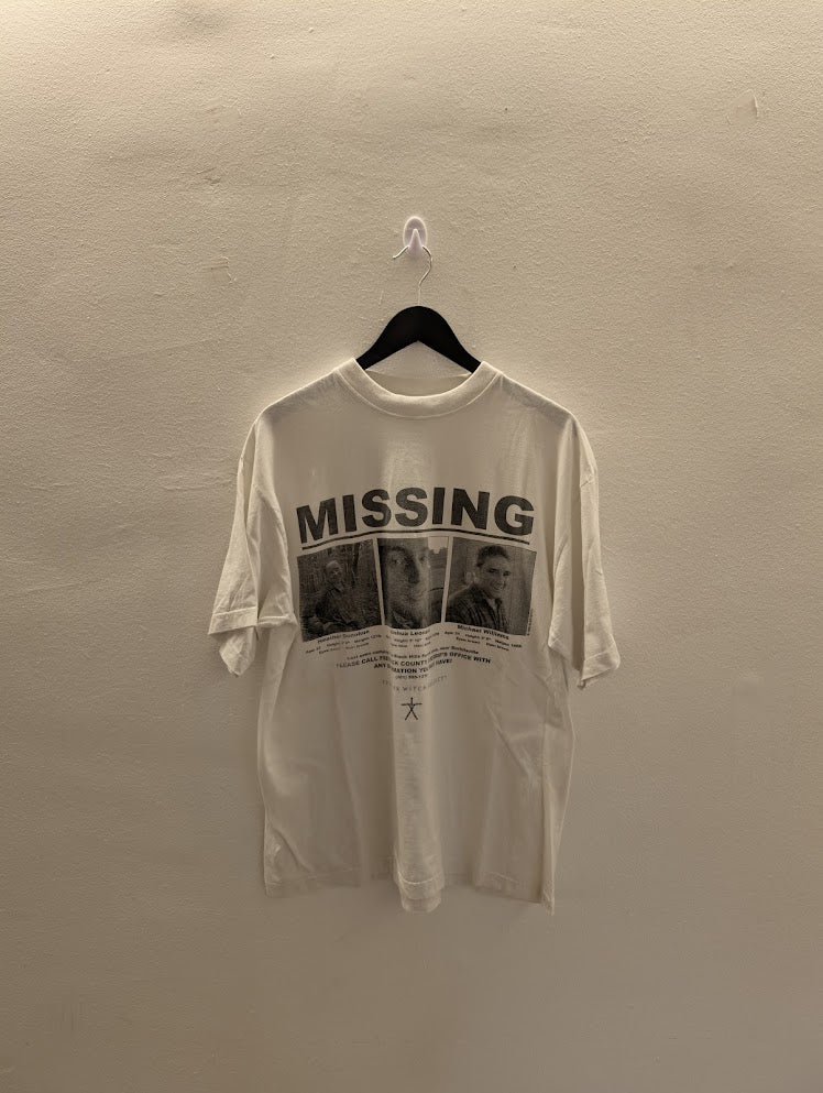 1999 The Blair Witch Project Movie promo – “Missing” T-Shirt – Size XL