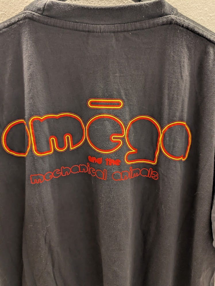 90s Marilyn Manson – “Rock Is Dead” T-Shirt (Mechanical Animals Era) – Size XL