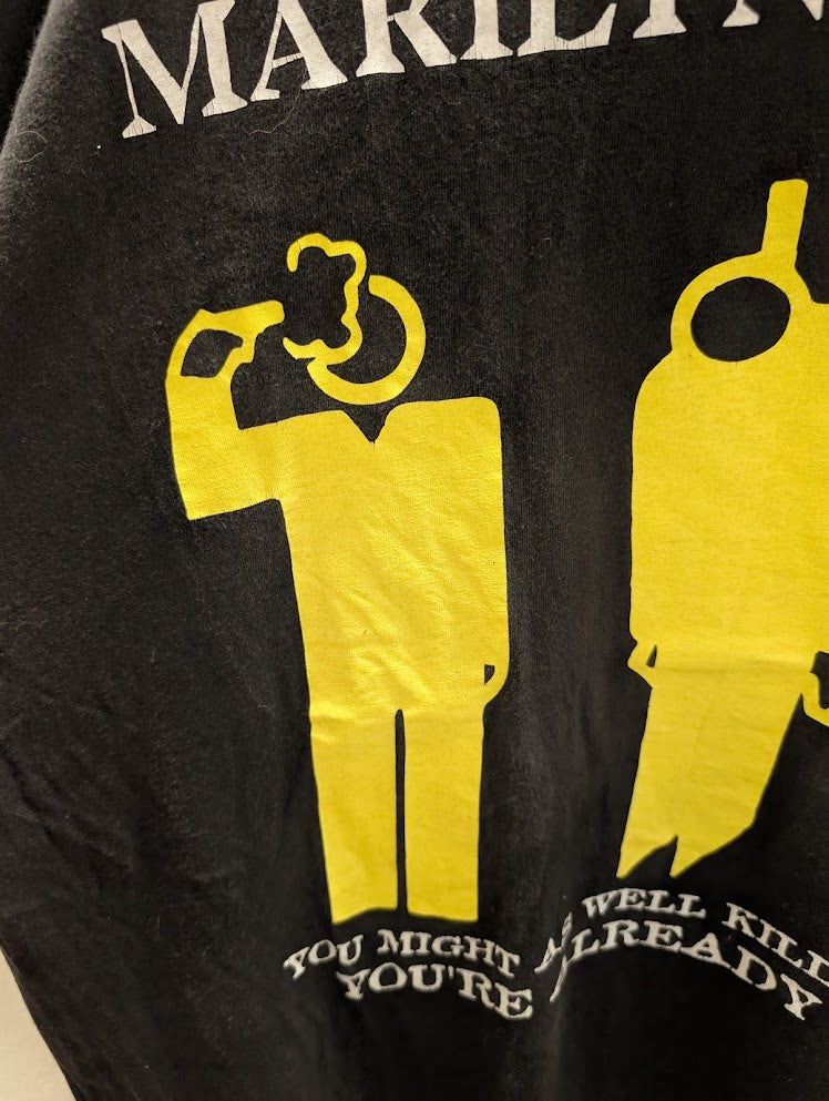 1990s Marilyn Manson – “Kill Yourself” T-Shirt – Size XL