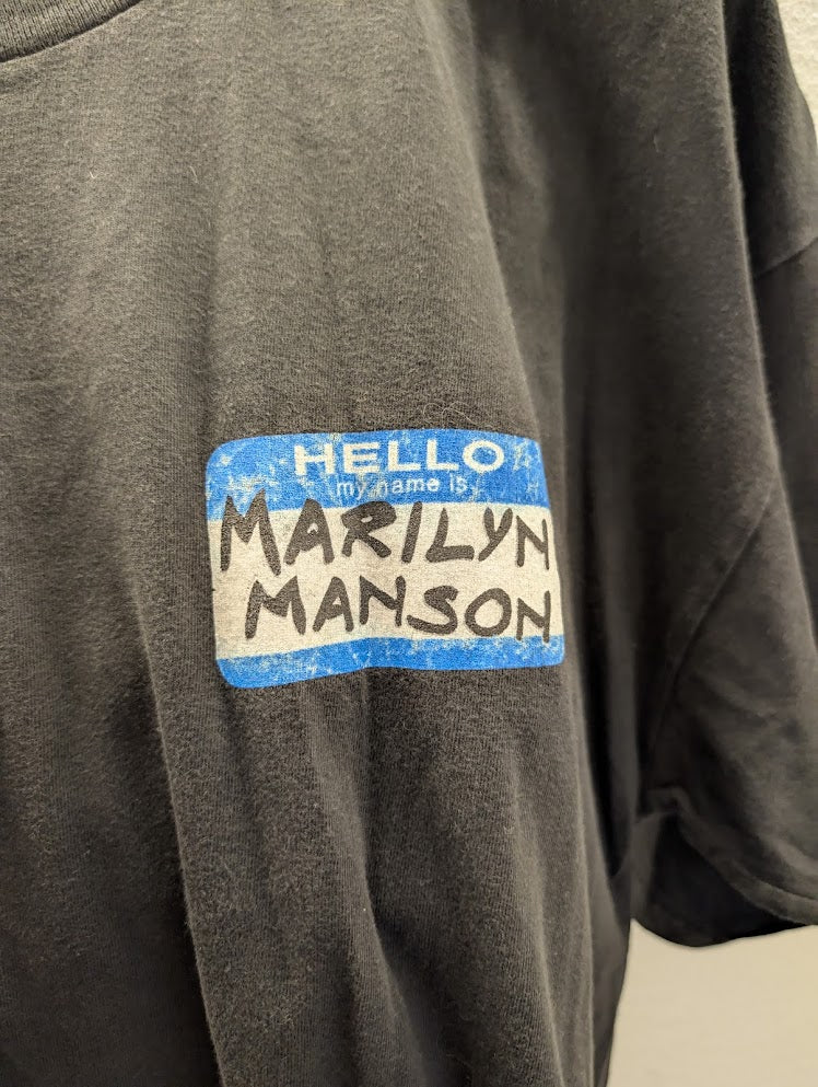 1998 Marilyn Manson – “Hello My Name Is” T-Shirt – Size XL