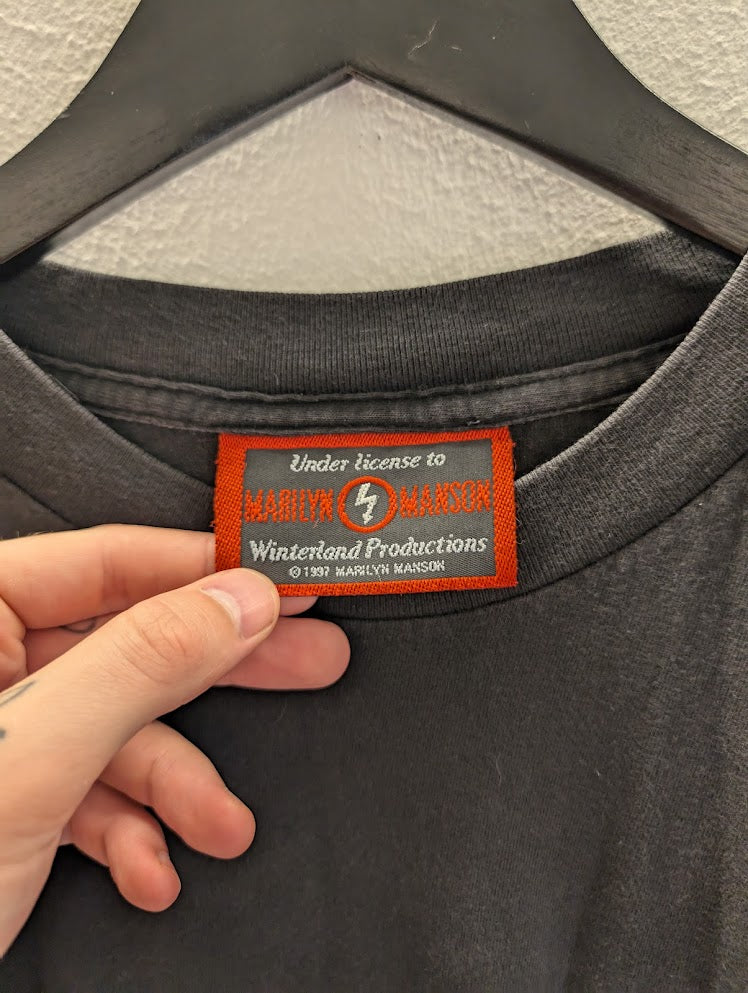 1998 Marilyn Manson – “Hello My Name Is” T-Shirt – Size XL