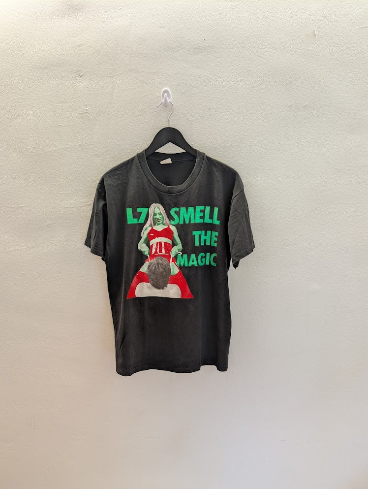 1990 L7 – “Smell The Magic” T-Shirt – Size Large
