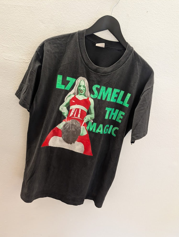 1990 L7 – “Smell The Magic” T-Shirt – Size Large