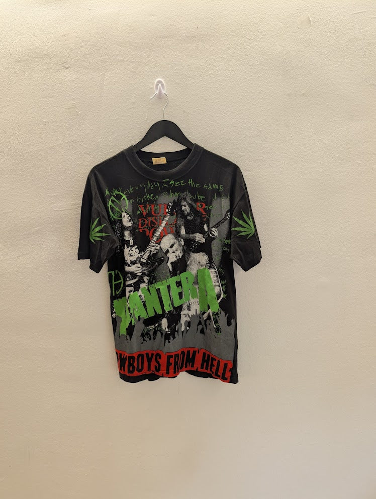1992 Pantera – “Cowboys From Hell” All Over Print T-Shirt