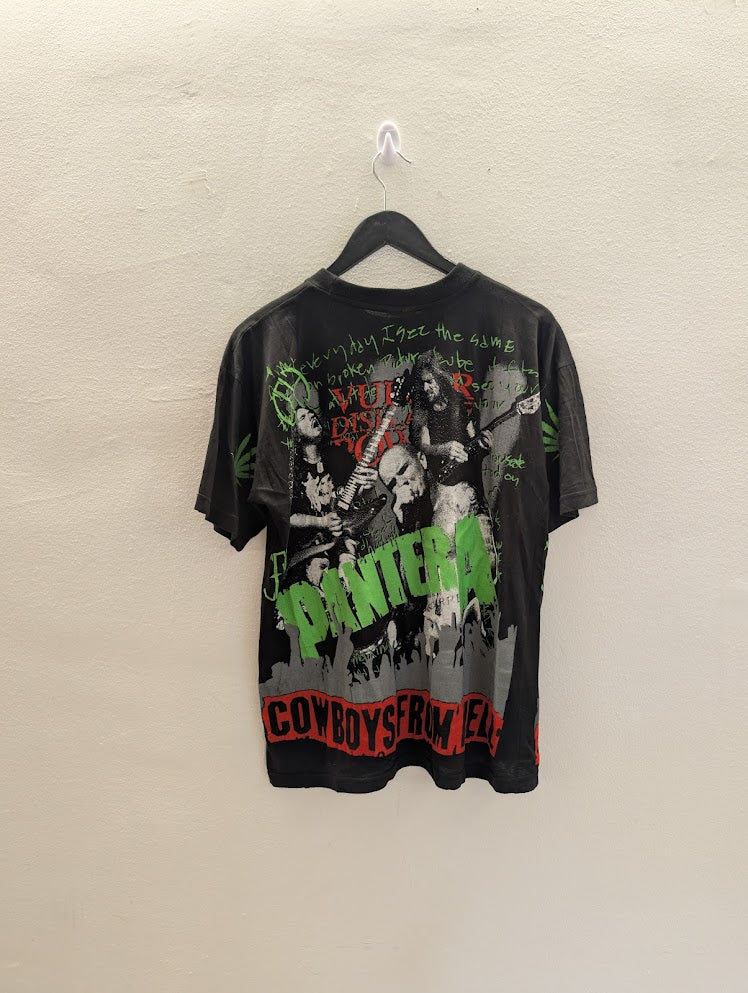 1992 Pantera – “Cowboys From Hell” All Over Print T-Shirt
