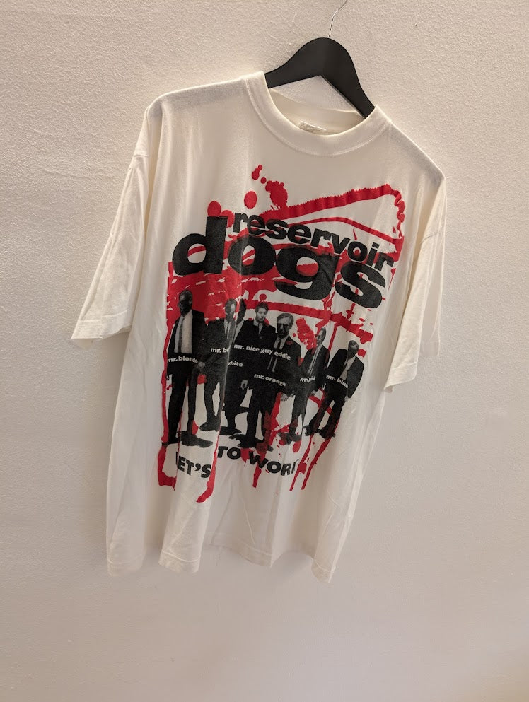 1990s Reservoir Dogs – Movie Promo T-Shirt – Size XL